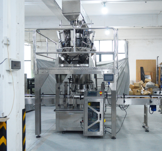 全自動(dòng)堅(jiān)果灌裝生產(chǎn)線(xiàn)（可定制）